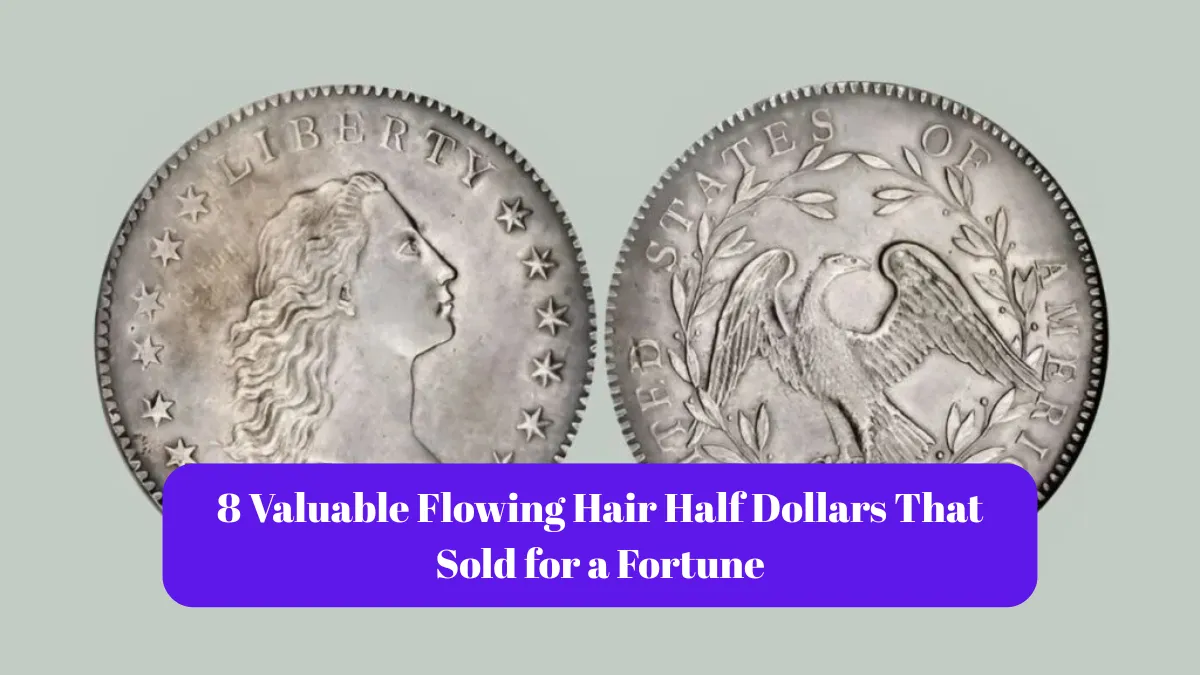 8 Valuable Flowing Hair Half Dollars That Sold for a Fortune