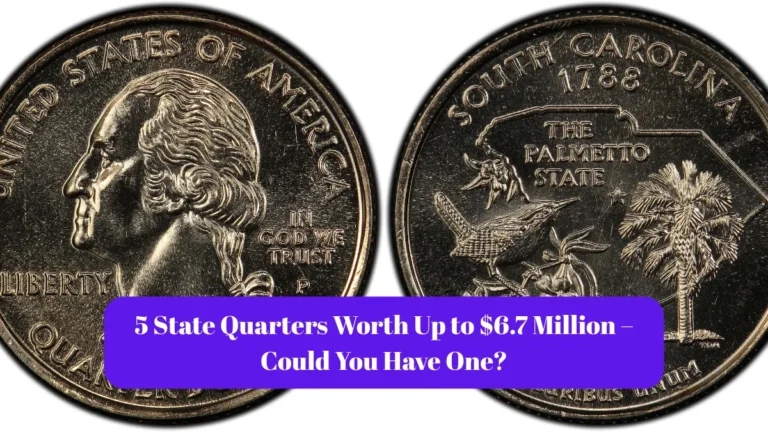5 State Quarters Worth Up to $6.7 Million – Could You Have One?