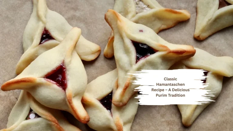 Classic Hamantaschen Recipe – A Delicious Purim Tradition