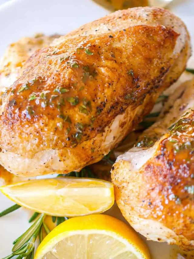 Baked Split Chicken Breast