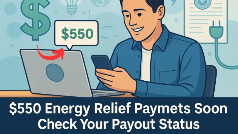 $550 Energy Relief Payments is Credited Soon, Check Your Payout Status