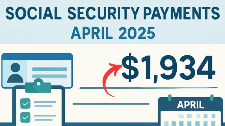 $1,934 Social Security Payments of April 2025, Check your Eligibility and Payout Date