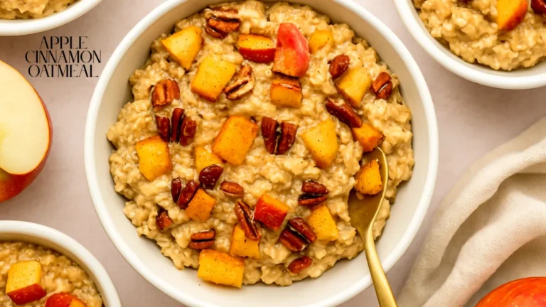 Apple Cinnamon Oatmeal Recipe
