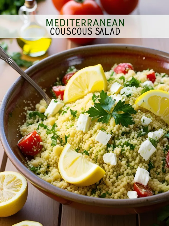 Mediterranean Couscous Salad