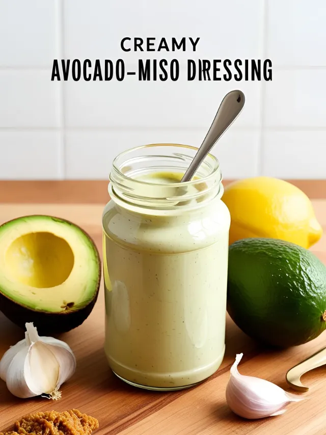 Creamy Avocado-Miso Dressing