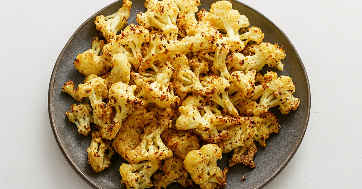 Roasted Cauliflower with Nuoc Cham Sauce