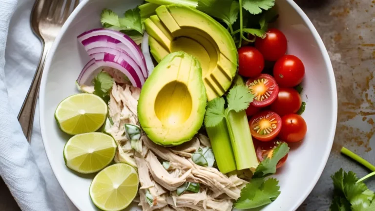 Delicious Avocado Chicken Salad