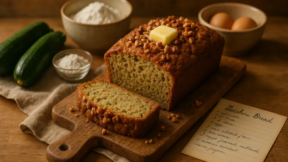 Moist & Delicious Zucchini Bread Recipe