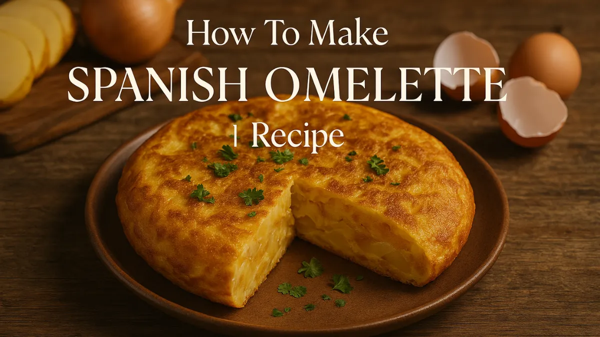How To Make Spanish Omelette | Recipe