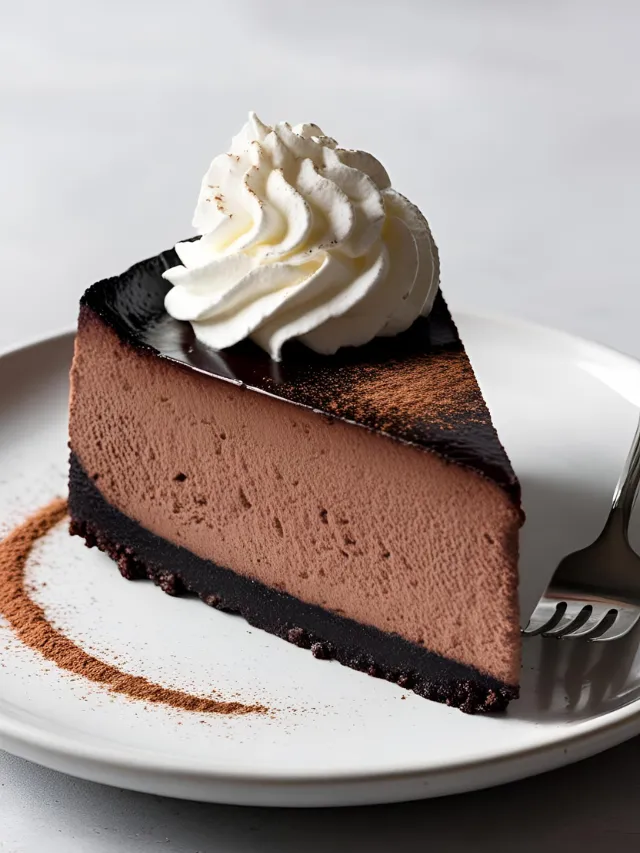 Chocolate Basque Cheesecake Recipe