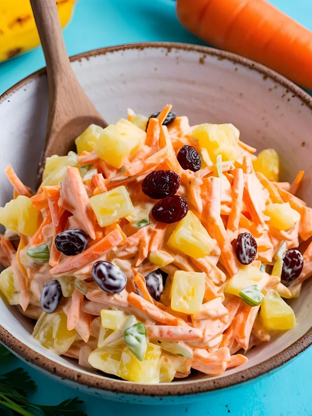 Creamy & Refreshing Carrot Salad