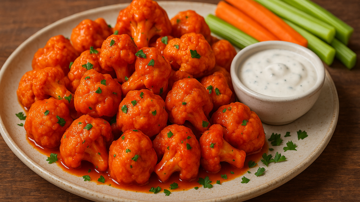 Buffalo Cauliflower Bites Recipe