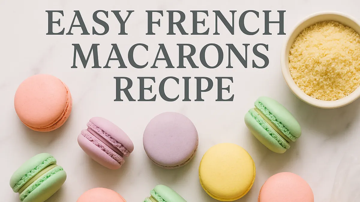 Easy French Macarons Recipe