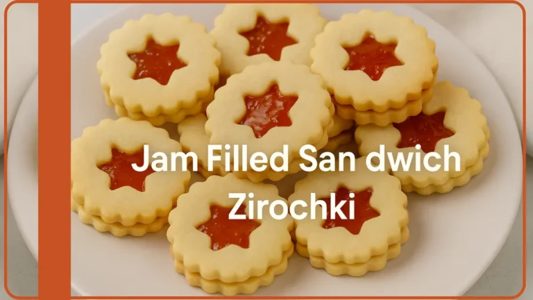 Jam Filled Sandwich Cookies Zirochki