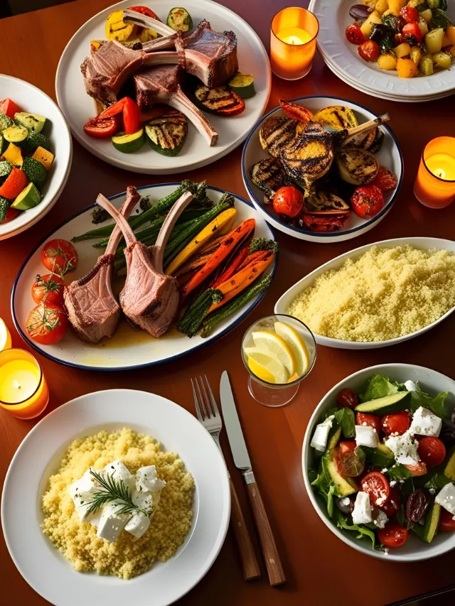 Lamb Chops Mediterranean-Style Recipe