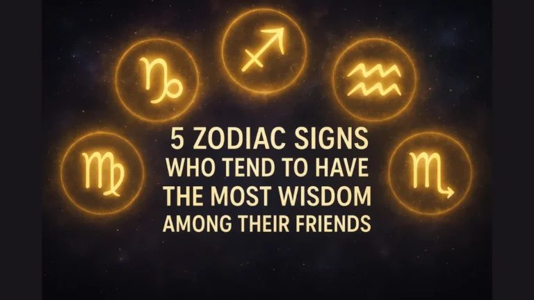 5 Zodiac Signs Who Tend Have The Most Wisdom Among Their Friends