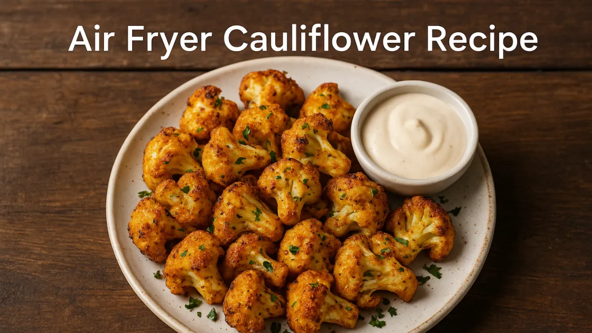 Air Fryer Cauliflower Recipe