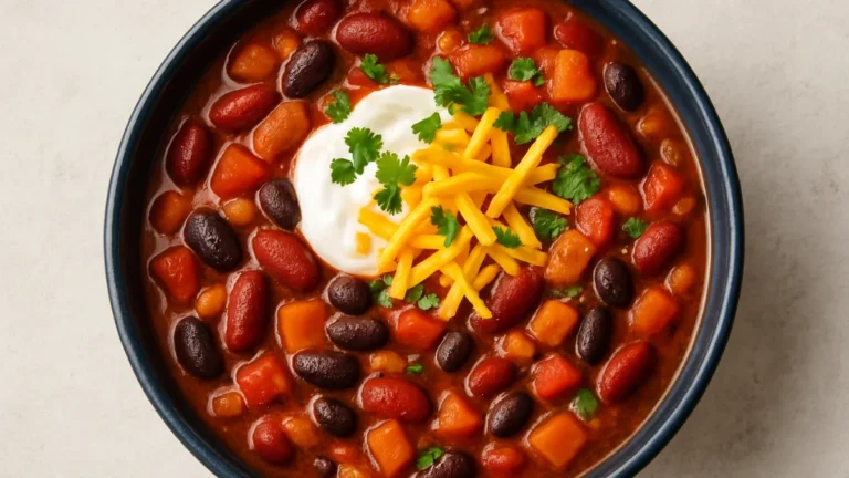 Classic Homemade Chili