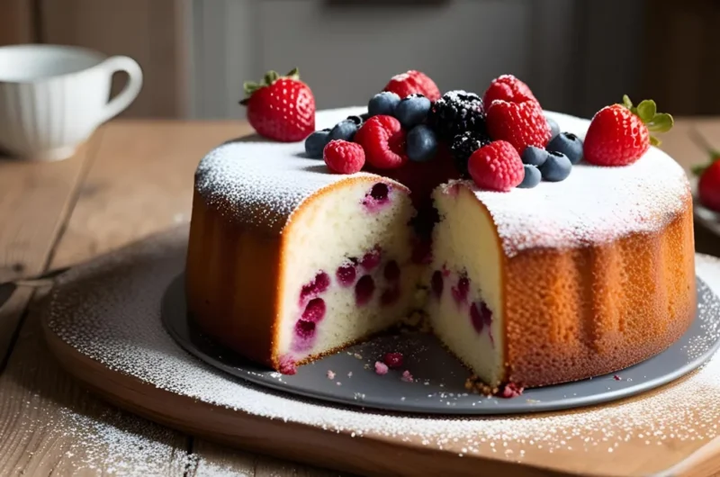 Simple & Delicious Berry Cake Recipe