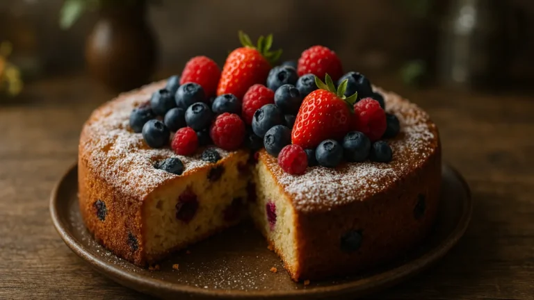Simple & Delicious Berry Cake Recipe