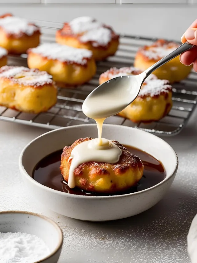 Delicious Fresh Peach Fritters