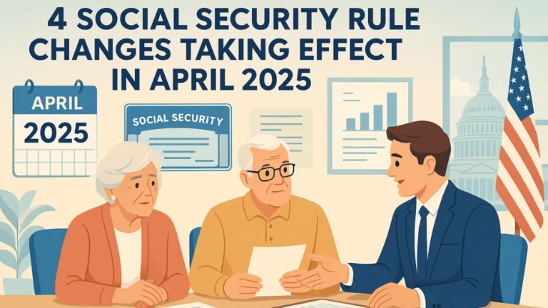 4 Social Security Rule Changes Taking Effect in April 2025