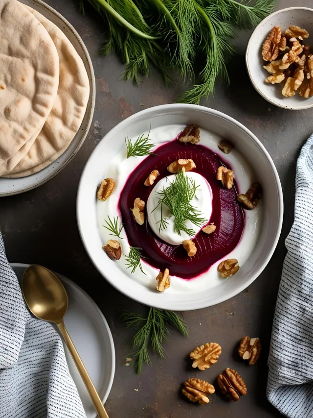 Mediterranean Beet and Yogurt Salad