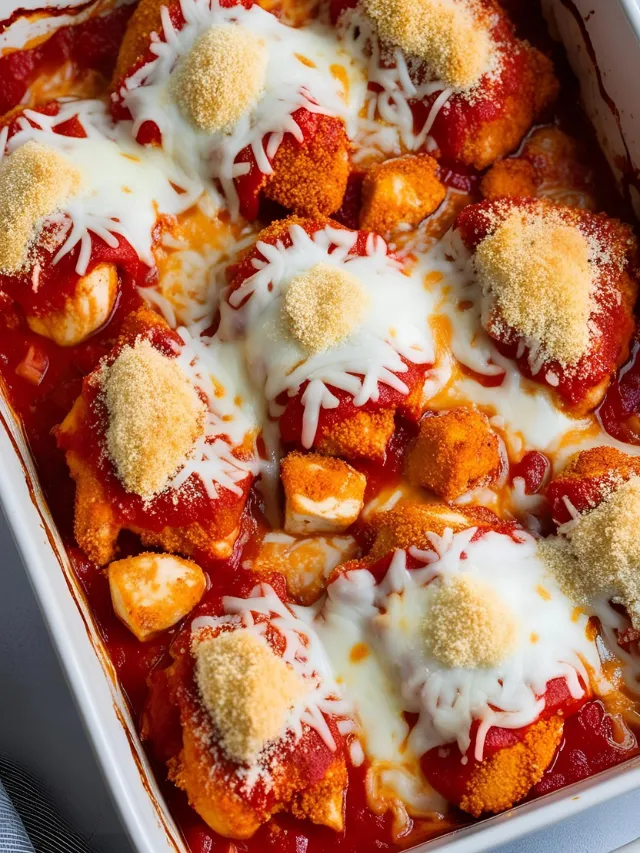 Chicken Parmesan Casserole Recipe