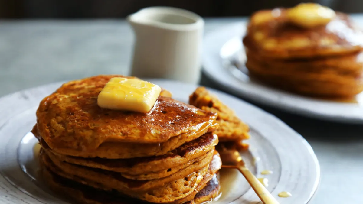 Fluffy Pumpkin Pancakes Recipe