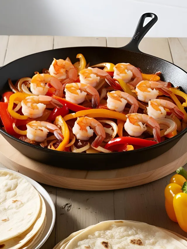 Easy Shrimp Fajitas Recipe