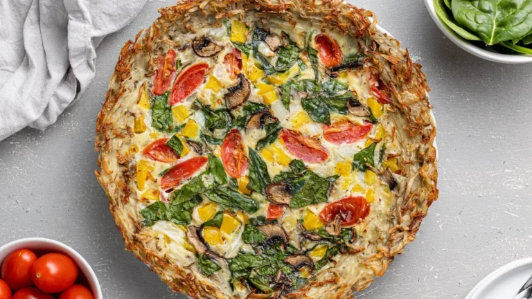 Potato Crust Quiche
