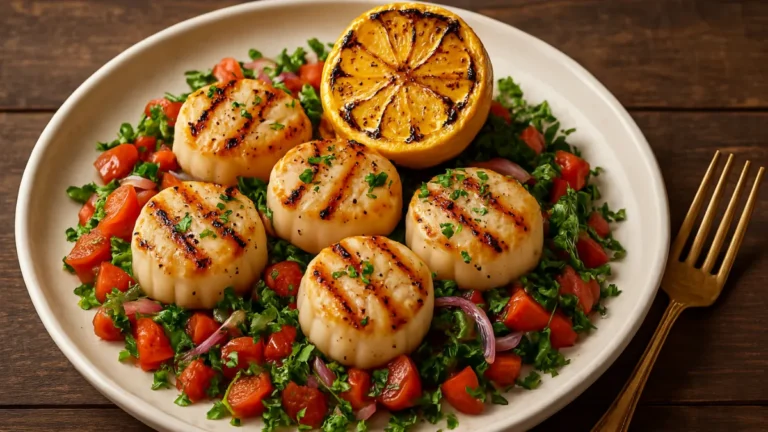 Mediterranean-Style Scallops Recipe
