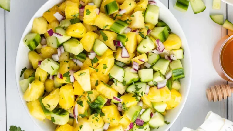 Pineapple Cucumber Salad Recipe
