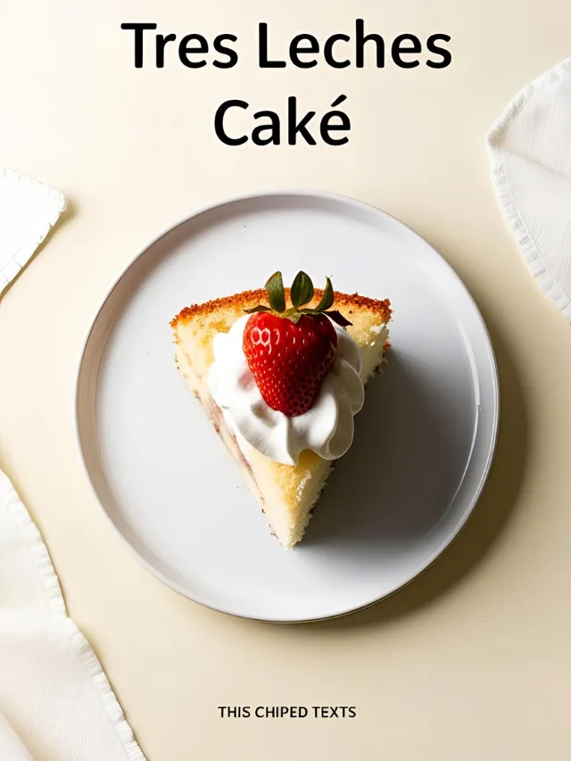 Easy Tres Leches Cake Recipe