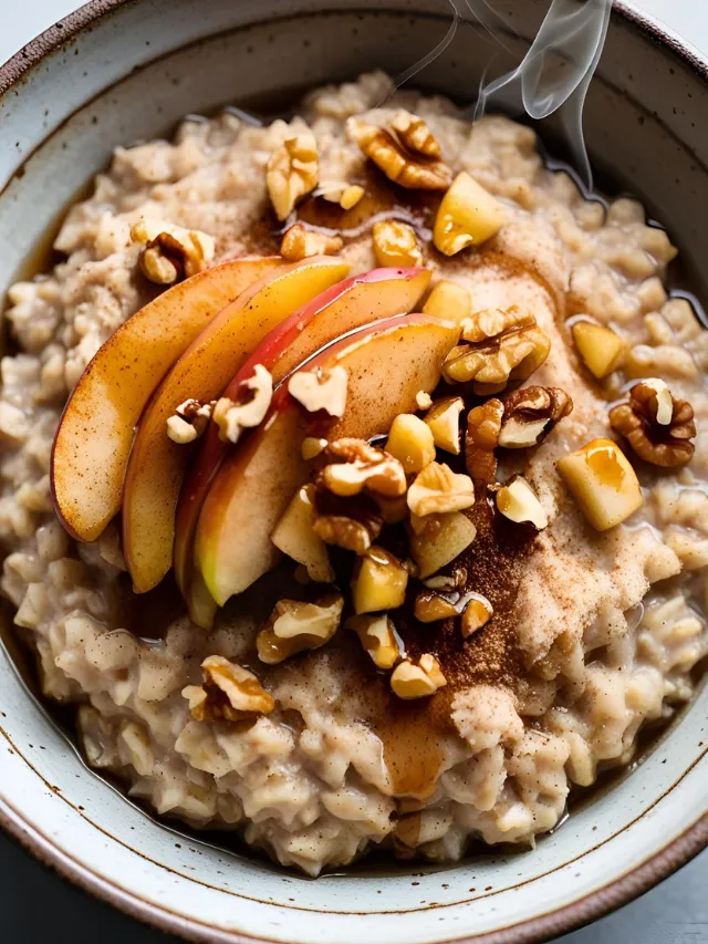 Apple Cinnamon Oatmeal Recipe