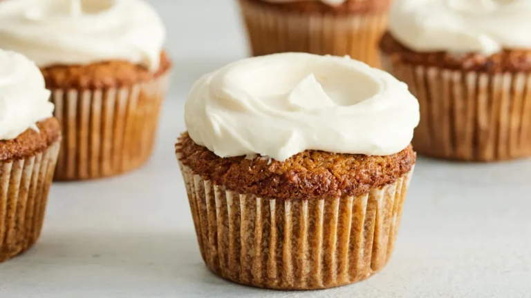 Carrot Cake Cupcakes Recipe