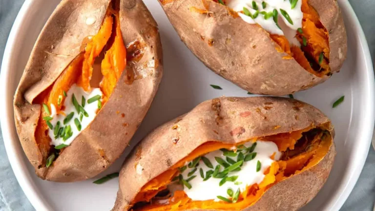 Golden Baked Sweet Potato Delight
