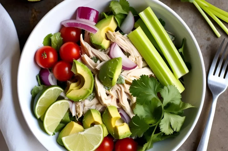 Delicious Avocado Chicken Salad