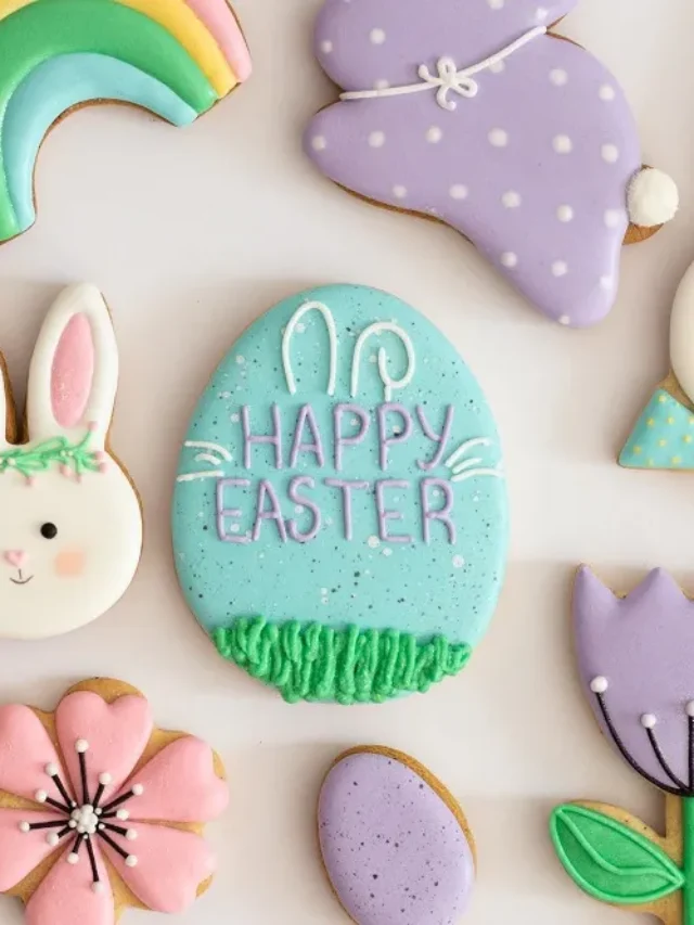 Easy Sweet Easter Sugar Cookies
