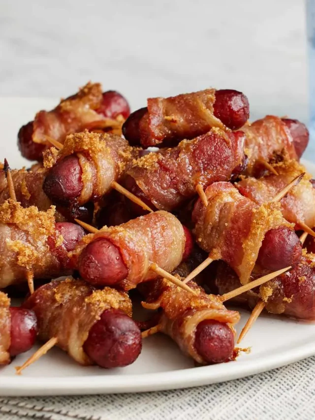 Delicious Bacon-Wrapped Smokies Recipes