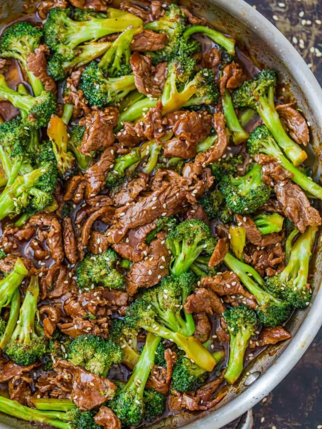 Beef and Broccoli with the Best Sauce Recipe