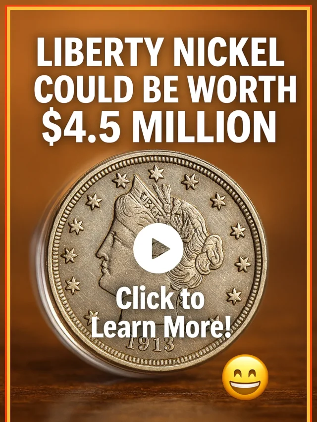 Your Liberty Nickel Could Be Worth $4.5 Million – Here’s How to Spot the Rare Treasure!
