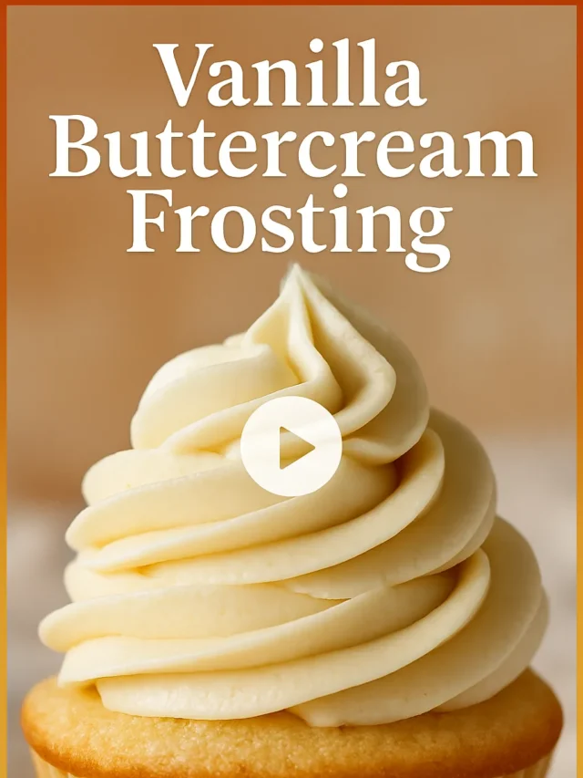 Vanilla Buttercream Frosting