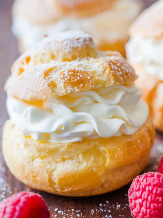 Easy Cream Puffs Recipe