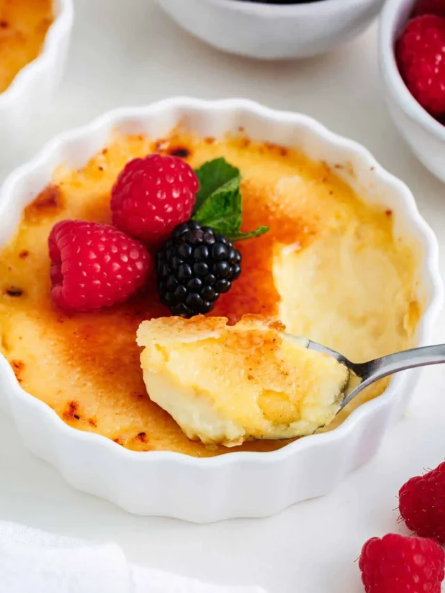 Easy Creme Brulee Recipe