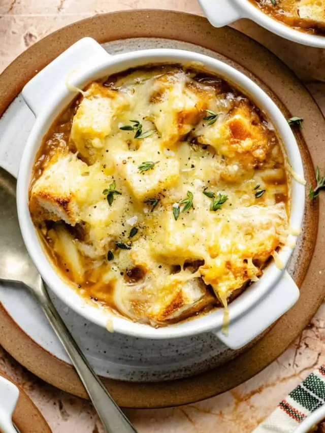 Easy French Onion Soup Recipe