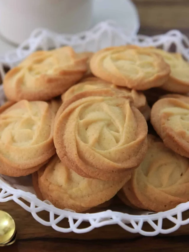 Melt in Your Mouth Butter Cookies Recipe