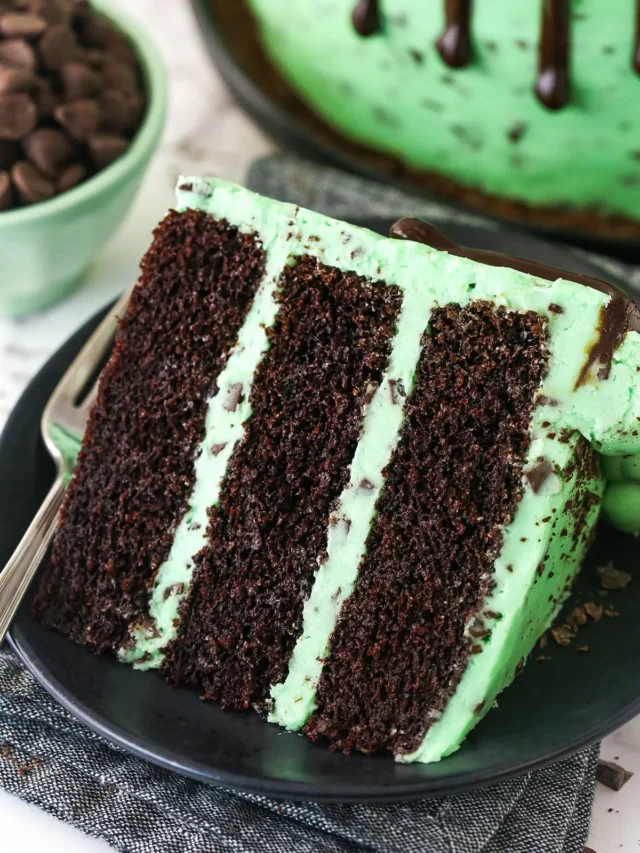Mint Chocolate With Vanila Butter Cream