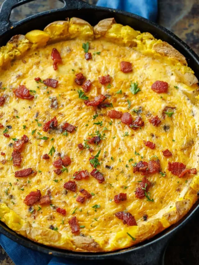 Perfect Potato Crust Quiche