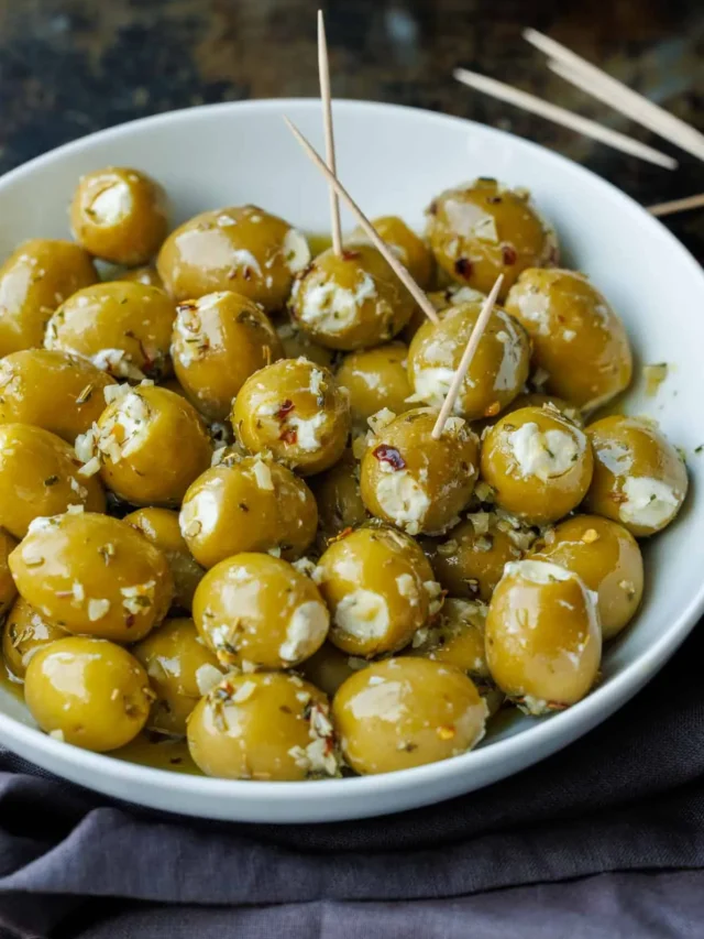 Stuffed Olives Recipe